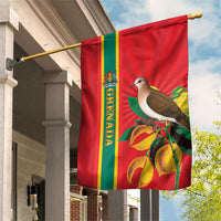 Grenada Dove Nutmeg Garden Flag Island of Spice Proud