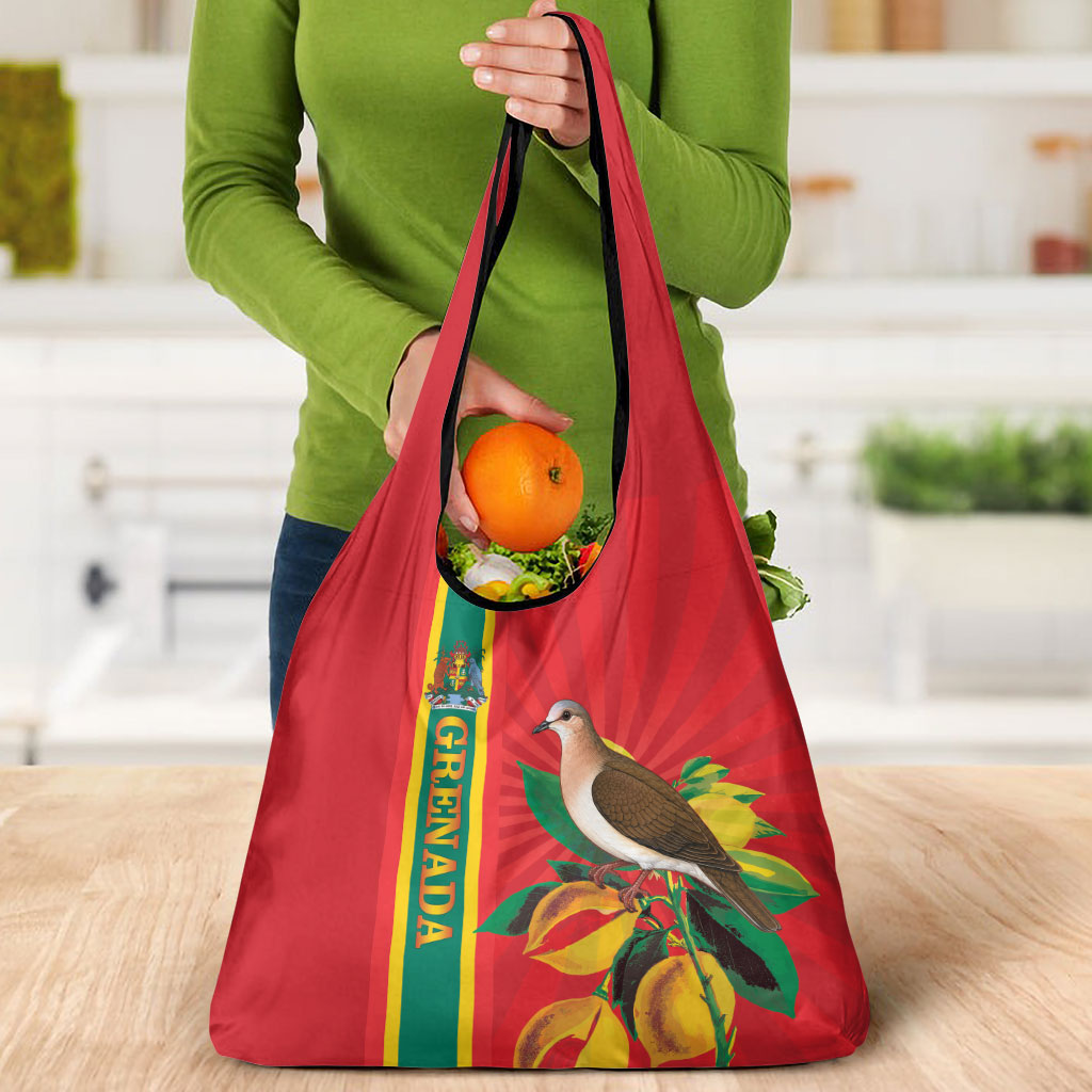 Grenada Dove Nutmeg Grocery Bag Island of Spice Proud