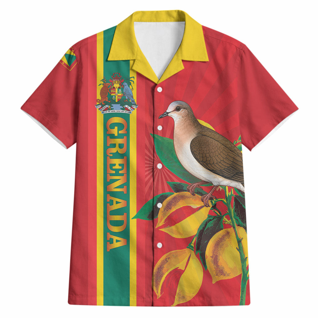 Grenada Dove Nutmeg Hawaiian Shirt Island of Spice Proud
