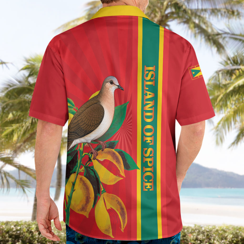 Grenada Dove Nutmeg Hawaiian Shirt Island of Spice Proud