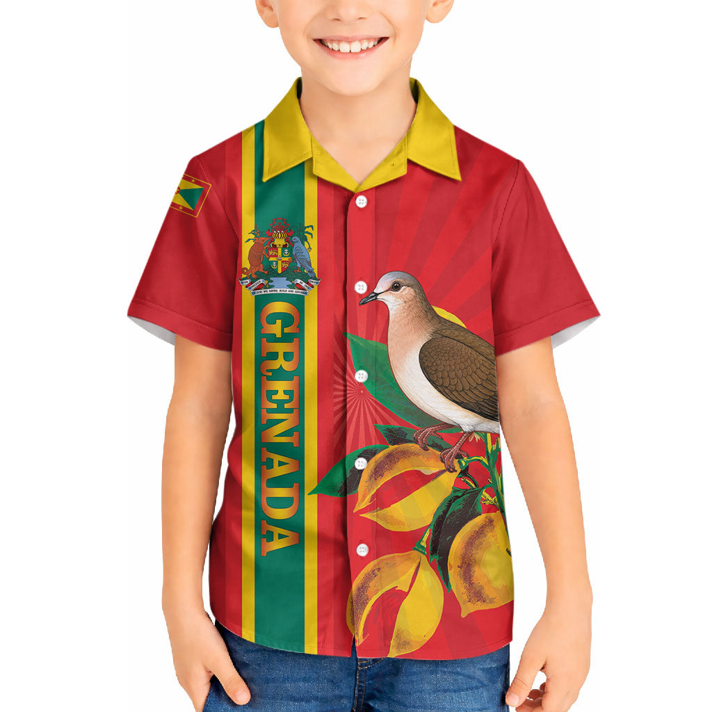 Grenada Dove Nutmeg Hawaiian Shirt Island of Spice Proud
