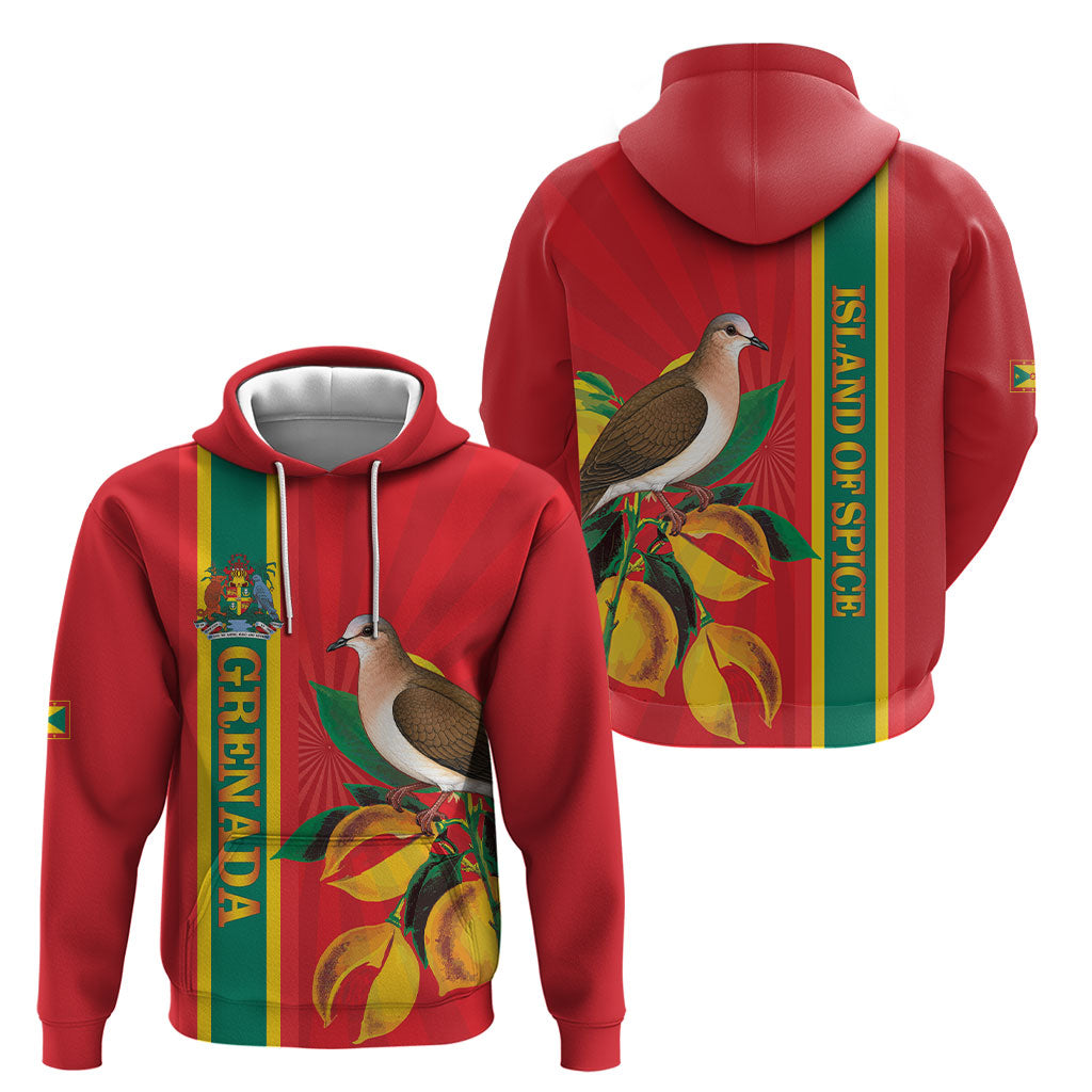 Grenada Dove Nutmeg Hoodie Island of Spice Proud