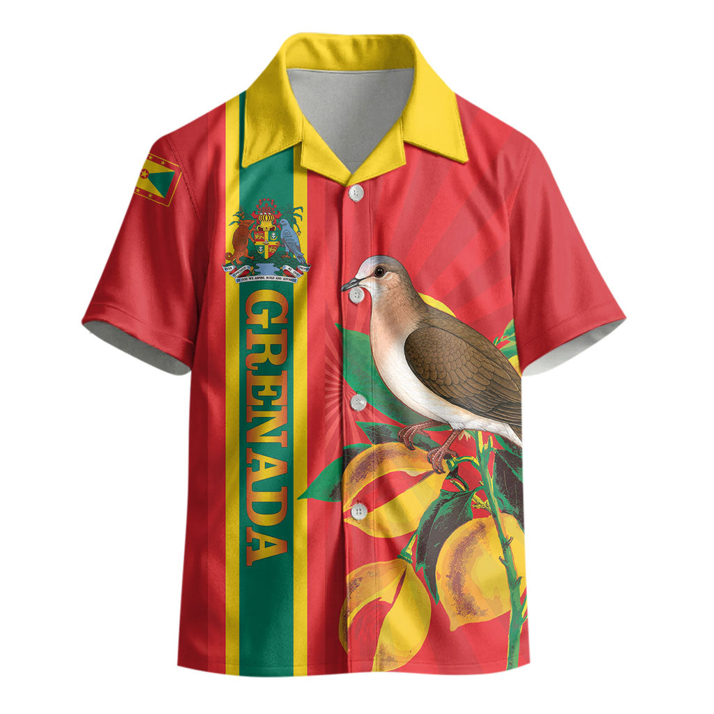 Grenada Dove Nutmeg Kid Hawaiian Shirt Island of Spice Proud