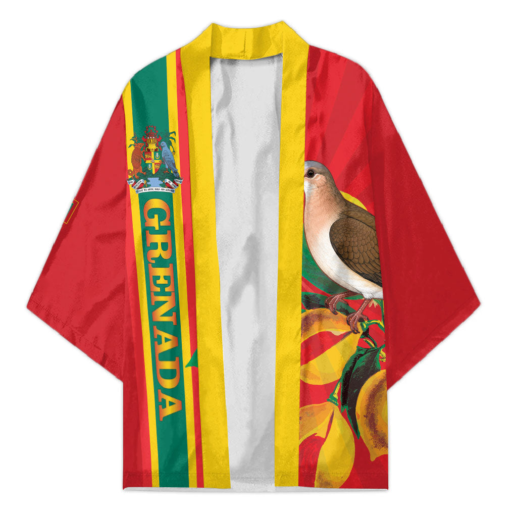 Grenada Dove Nutmeg Kimono Island of Spice Proud