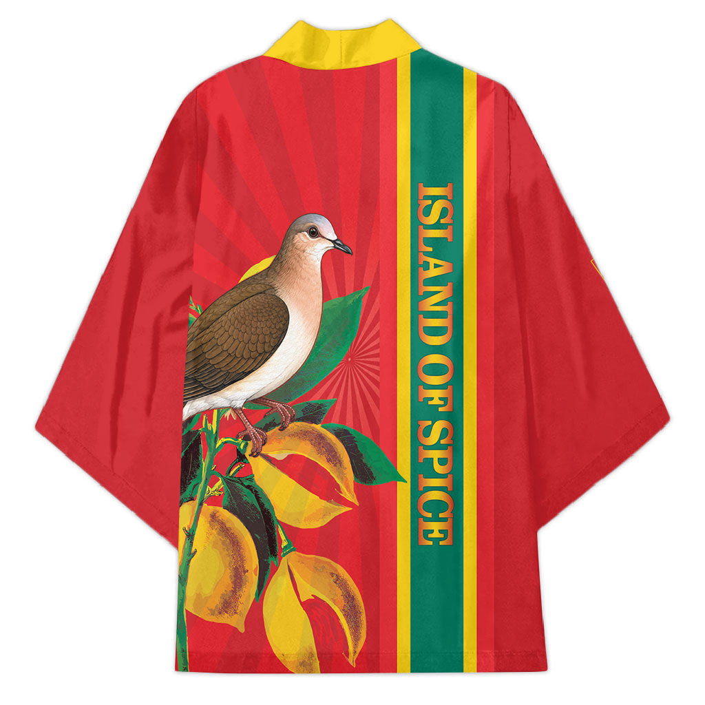 Grenada Dove Nutmeg Kimono Island of Spice Proud