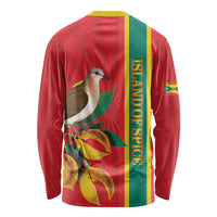 Grenada Dove Nutmeg Long Sleeve Shirt Island of Spice Proud