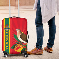 Grenada Dove Nutmeg Luggage Cover Island of Spice Proud