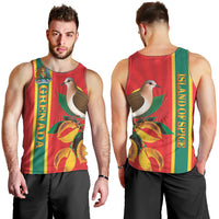 Grenada Dove Nutmeg Men Tank Top Island of Spice Proud