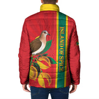 Grenada Dove Nutmeg Padded Jacket Island of Spice Proud