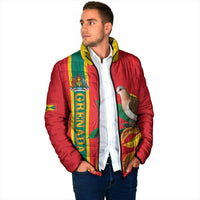 Grenada Dove Nutmeg Padded Jacket Island of Spice Proud