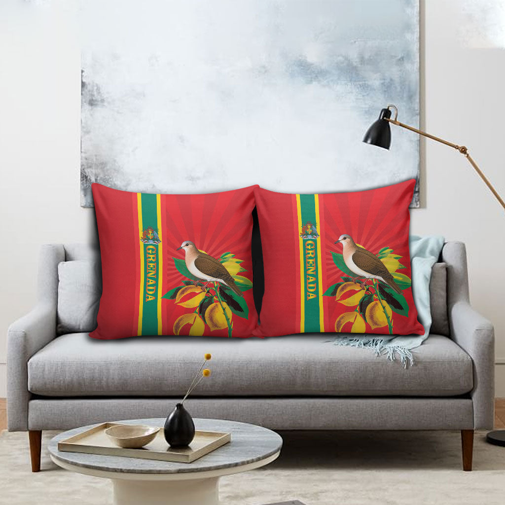 Grenada Dove Nutmeg Pillow Cover Island of Spice Proud