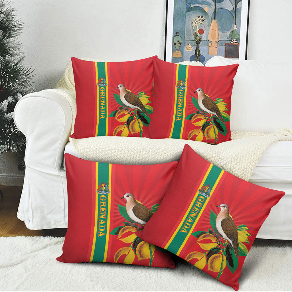 Grenada Dove Nutmeg Pillow Cover Island of Spice Proud