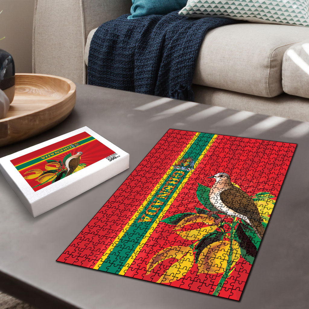 Grenada Dove Nutmeg Puzzle Island of Spice Proud