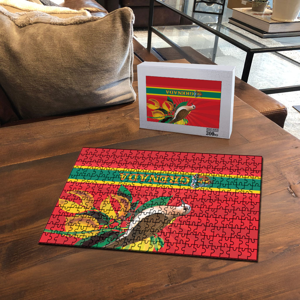 Grenada Dove Nutmeg Puzzle Island of Spice Proud