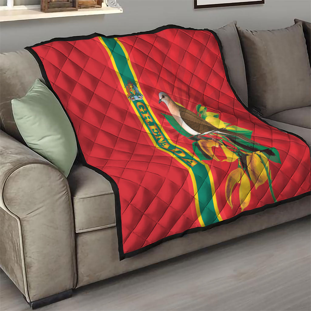Grenada Dove Nutmeg Quilt Island of Spice Proud