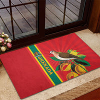 Grenada Dove Nutmeg Rubber Doormat Island of Spice Proud