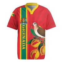 Grenada Dove Nutmeg Rugby Jersey Island of Spice Proud