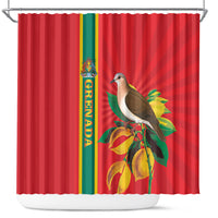 Grenada Dove Nutmeg Shower Curtain Island of Spice Proud