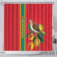 Grenada Dove Nutmeg Shower Curtain Island of Spice Proud