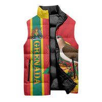 Grenada Dove Nutmeg Sleeveless Puffer Jacket Island of Spice Proud