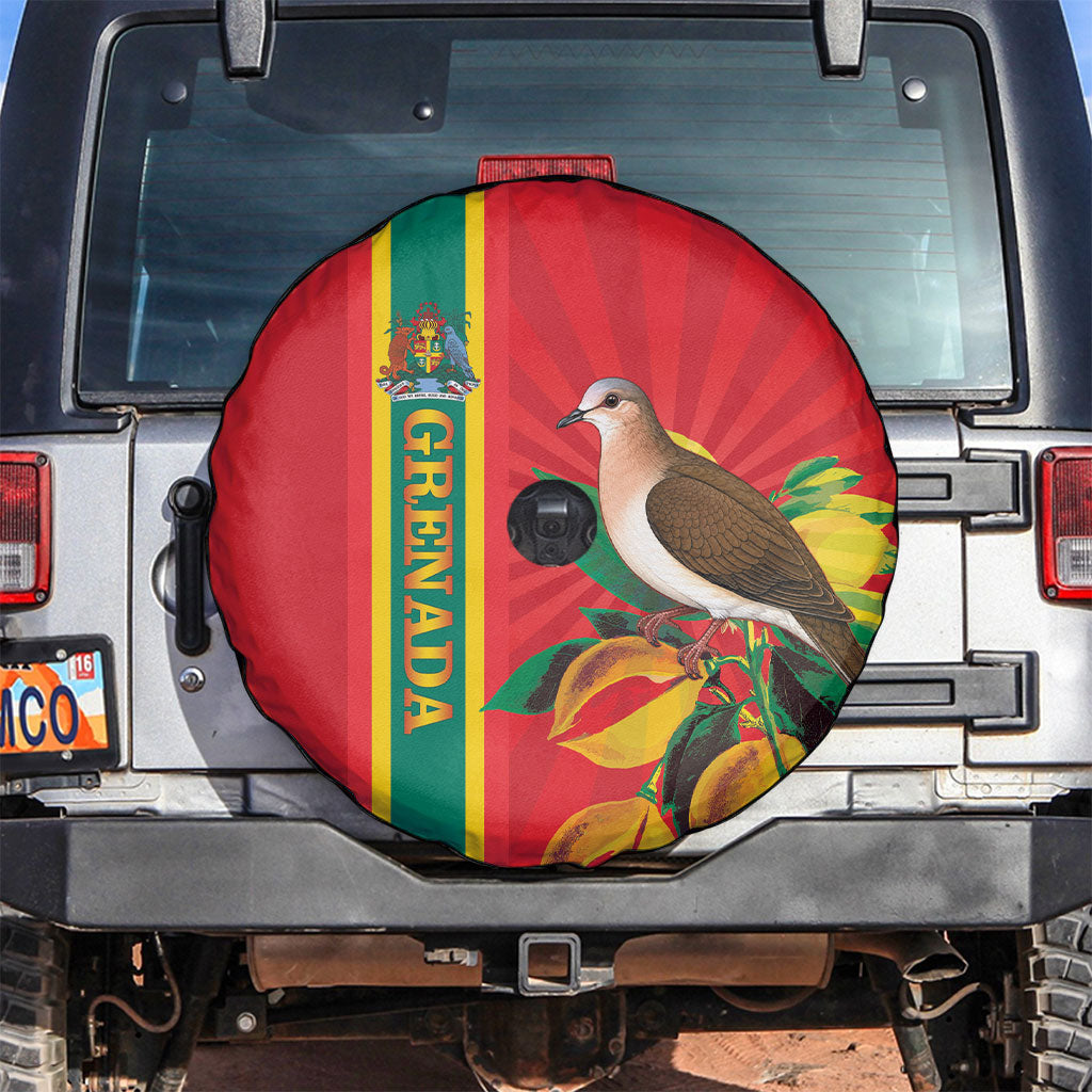 Grenada Dove Nutmeg Spare Tire Cover Island of Spice Proud