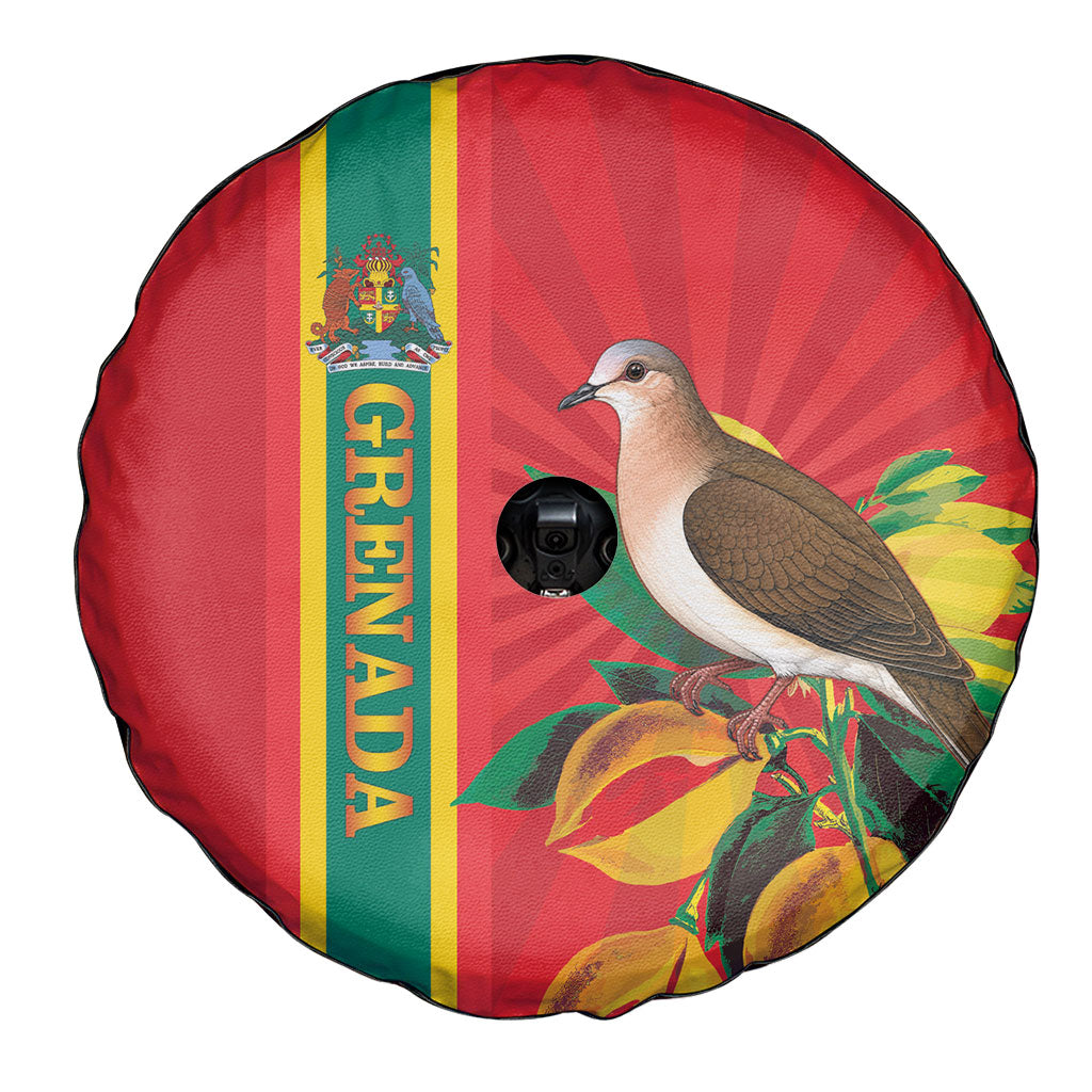 Grenada Dove Nutmeg Spare Tire Cover Island of Spice Proud