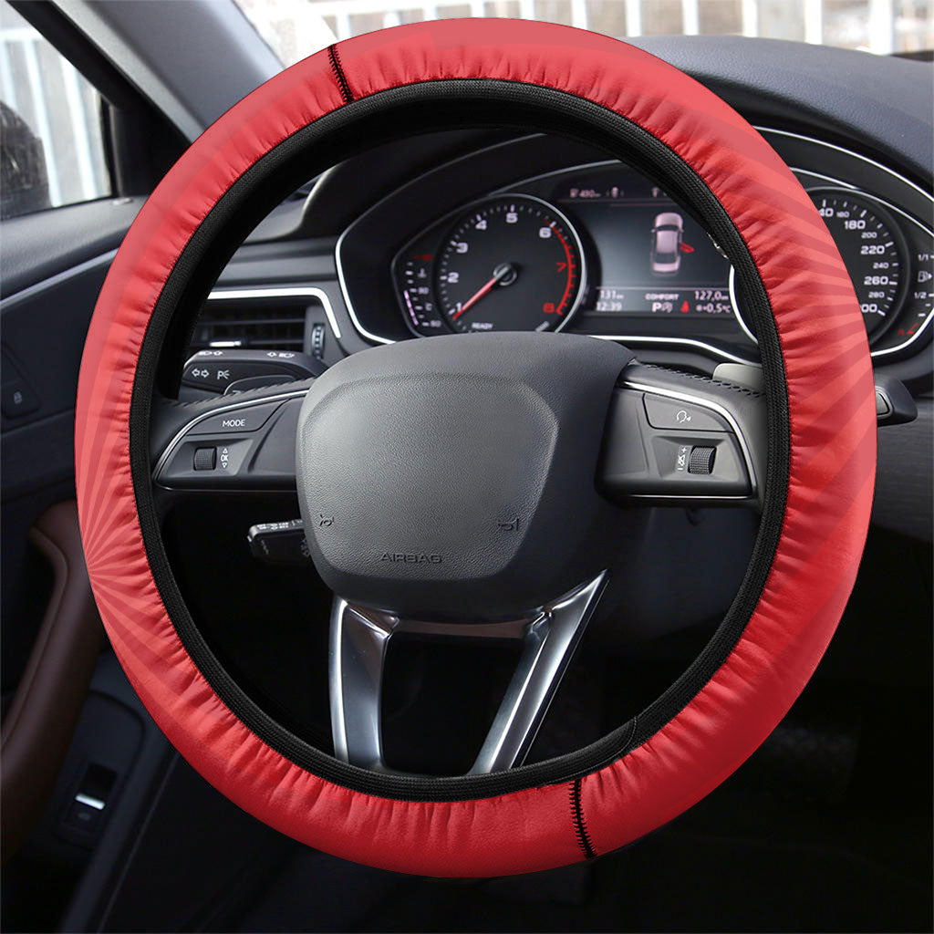 Grenada Dove Nutmeg Steering Wheel Cover Island of Spice Proud
