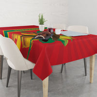 Grenada Dove Nutmeg Tablecloth Island of Spice Proud