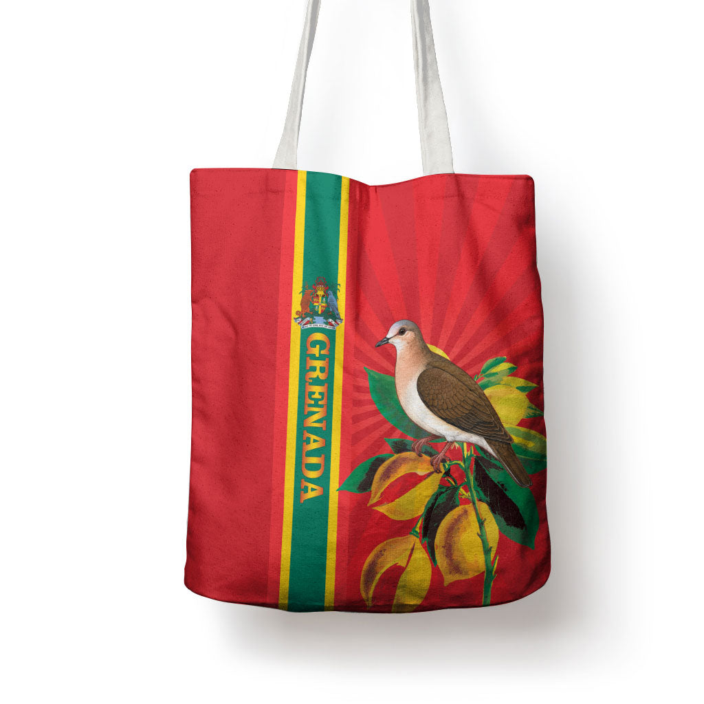 Grenada Dove Nutmeg Tote Bag Island of Spice Proud