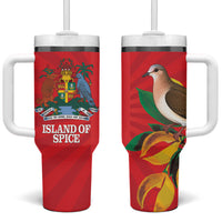 Grenada Dove Nutmeg Tumbler With Handle Island of Spice Proud