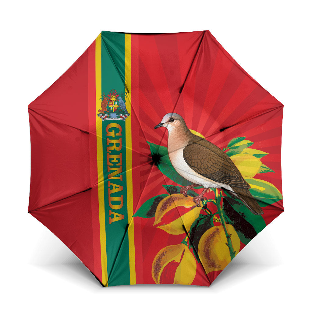Grenada Dove Nutmeg Umbrella Island of Spice Proud