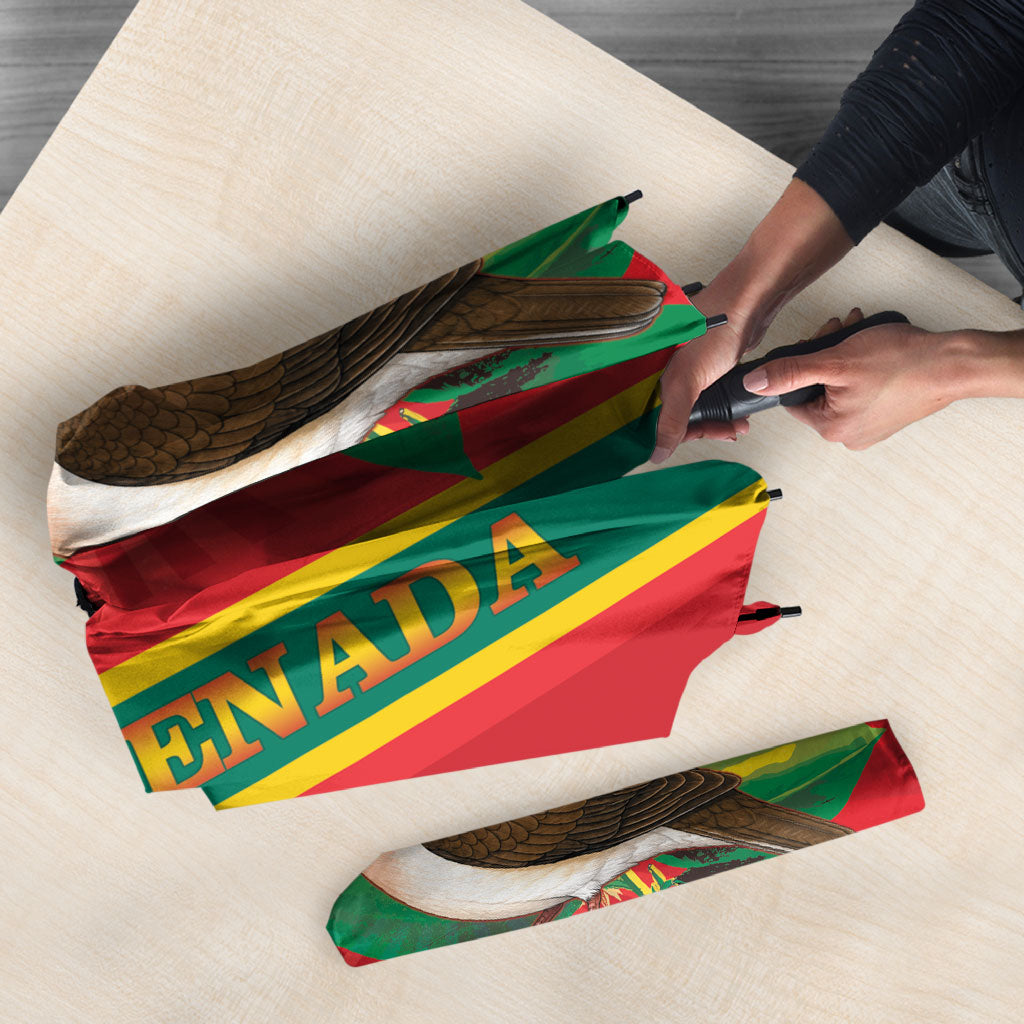 Grenada Dove Nutmeg Umbrella Island of Spice Proud