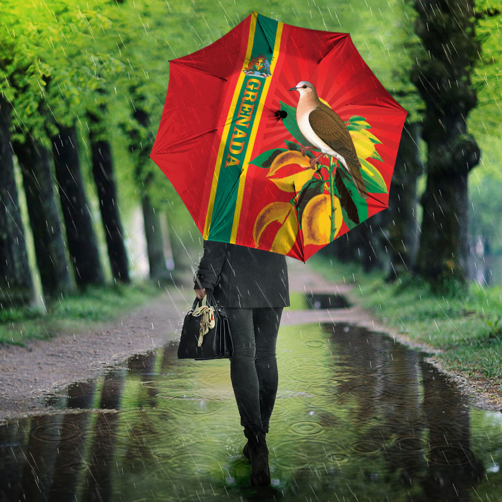 Grenada Dove Nutmeg Umbrella Island of Spice Proud