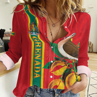 Grenada Dove Nutmeg Women Casual Shirt Island of Spice Proud