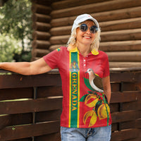 Grenada Dove Nutmeg Women Polo Shirt Island of Spice Proud