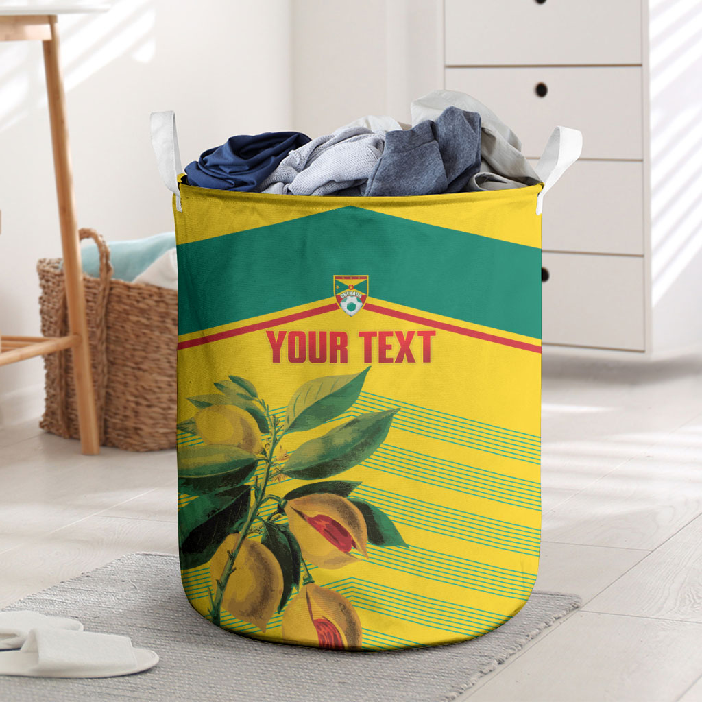 Grenada Football 2026 Custom Laundry Basket Go Spice Boys Nutmeg Yellow Version