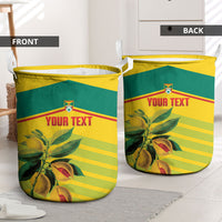 Grenada Football 2026 Custom Laundry Basket Go Spice Boys Nutmeg Yellow Version