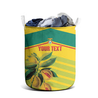 Grenada Football 2026 Custom Laundry Basket Go Spice Boys Nutmeg Yellow Version