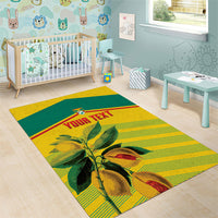 Grenada Football 2026 Custom Area Rug Go Spice Boys Nutmeg Yellow Version