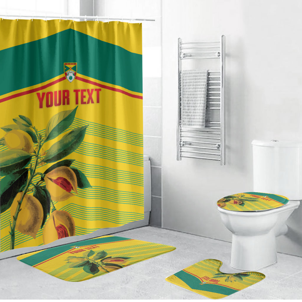 Grenada Football 2026 Custom Bathroom Set Go Spice Boys Nutmeg Yellow Version