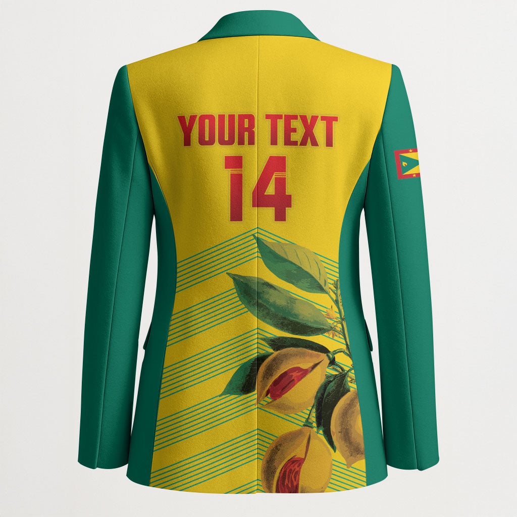 Grenada Football 2026 Custom Blazer Go Spice Boys Nutmeg Yellow Version