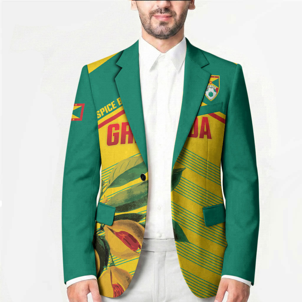 Grenada Football 2026 Custom Blazer Go Spice Boys Nutmeg Yellow Version
