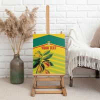 Grenada Football 2026 Custom Canvas Wall Art Go Spice Boys Nutmeg Yellow Version