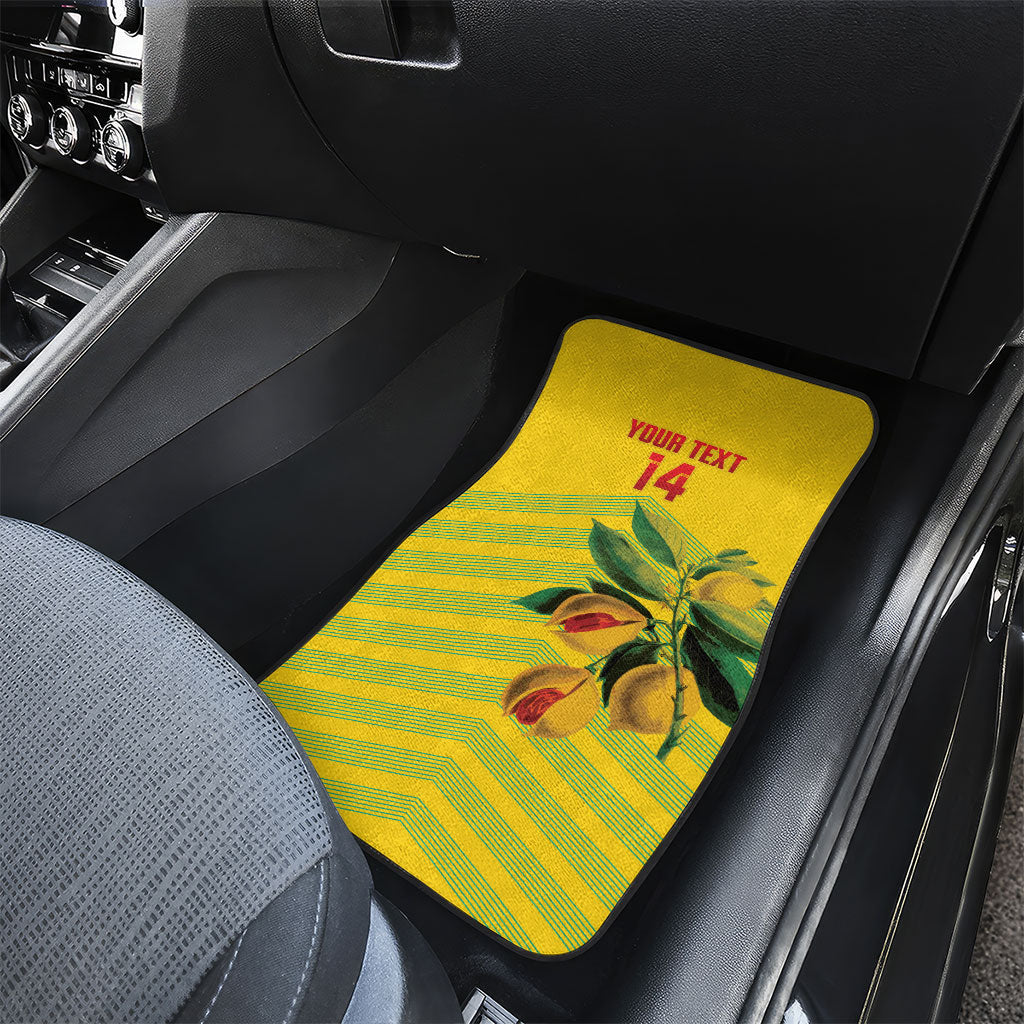 Grenada Football 2026 Custom Car Mats Go Spice Boys Nutmeg Yellow Version