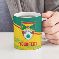Grenada Football 2026 Custom Ceramic Mug Go Spice Boys Nutmeg Yellow Version