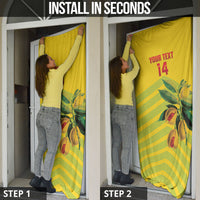 Grenada Football 2026 Custom Door Cover Go Spice Boys Nutmeg Yellow Version