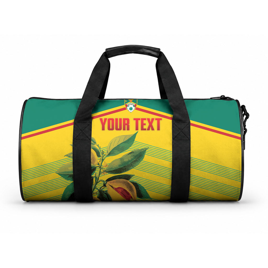 Grenada Football 2026 Custom Duffle Bag Go Spice Boys Nutmeg Yellow Version