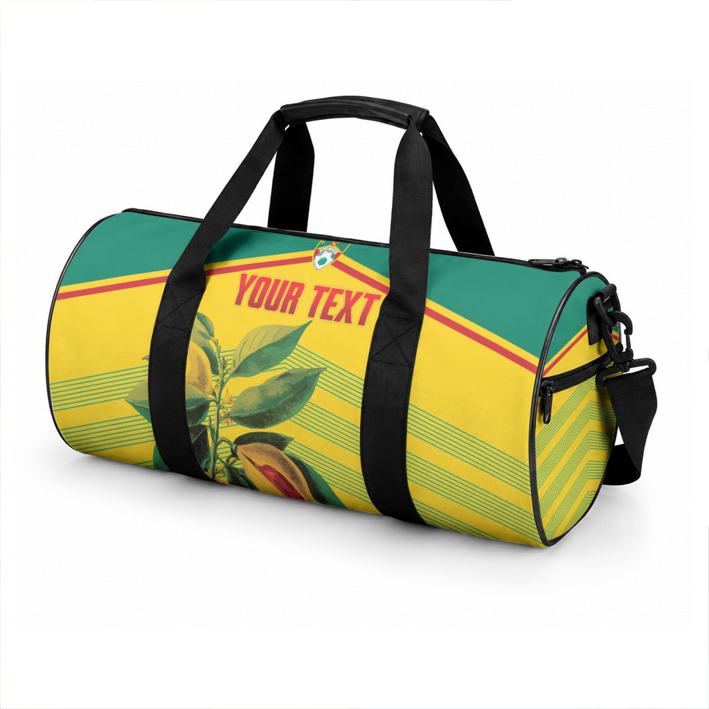 Grenada Football 2026 Custom Duffle Bag Go Spice Boys Nutmeg Yellow Version