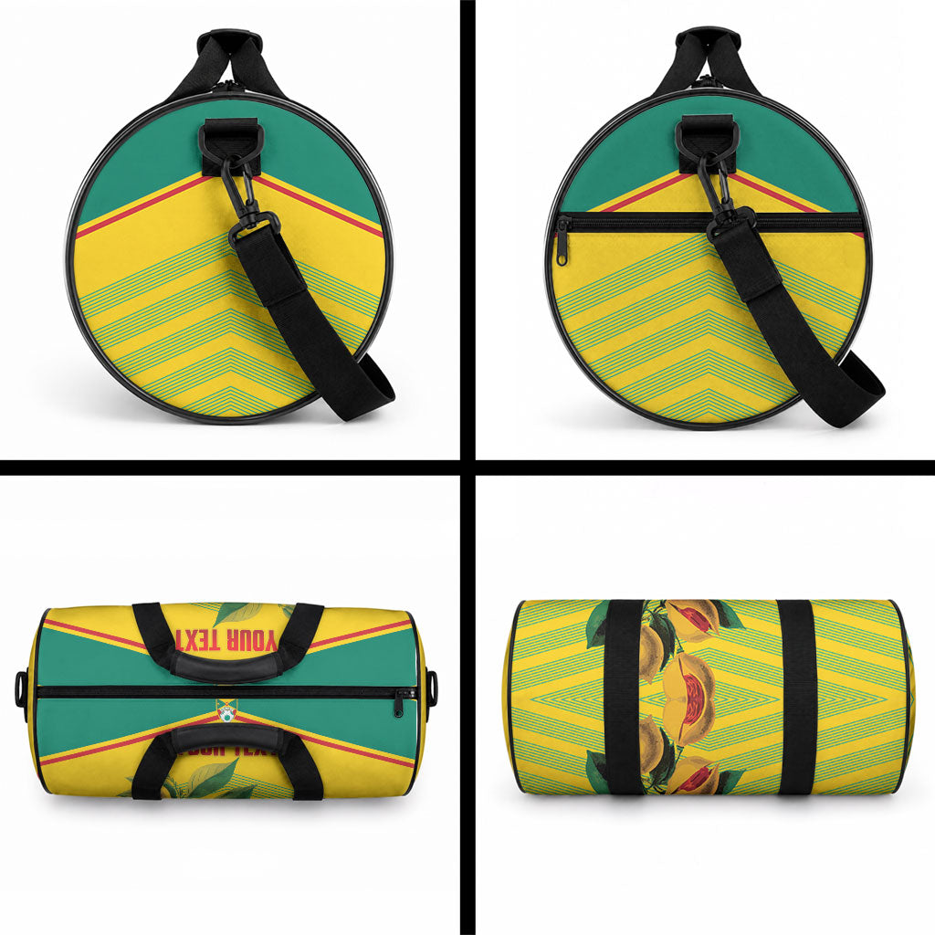 Grenada Football 2026 Custom Duffle Bag Go Spice Boys Nutmeg Yellow Version