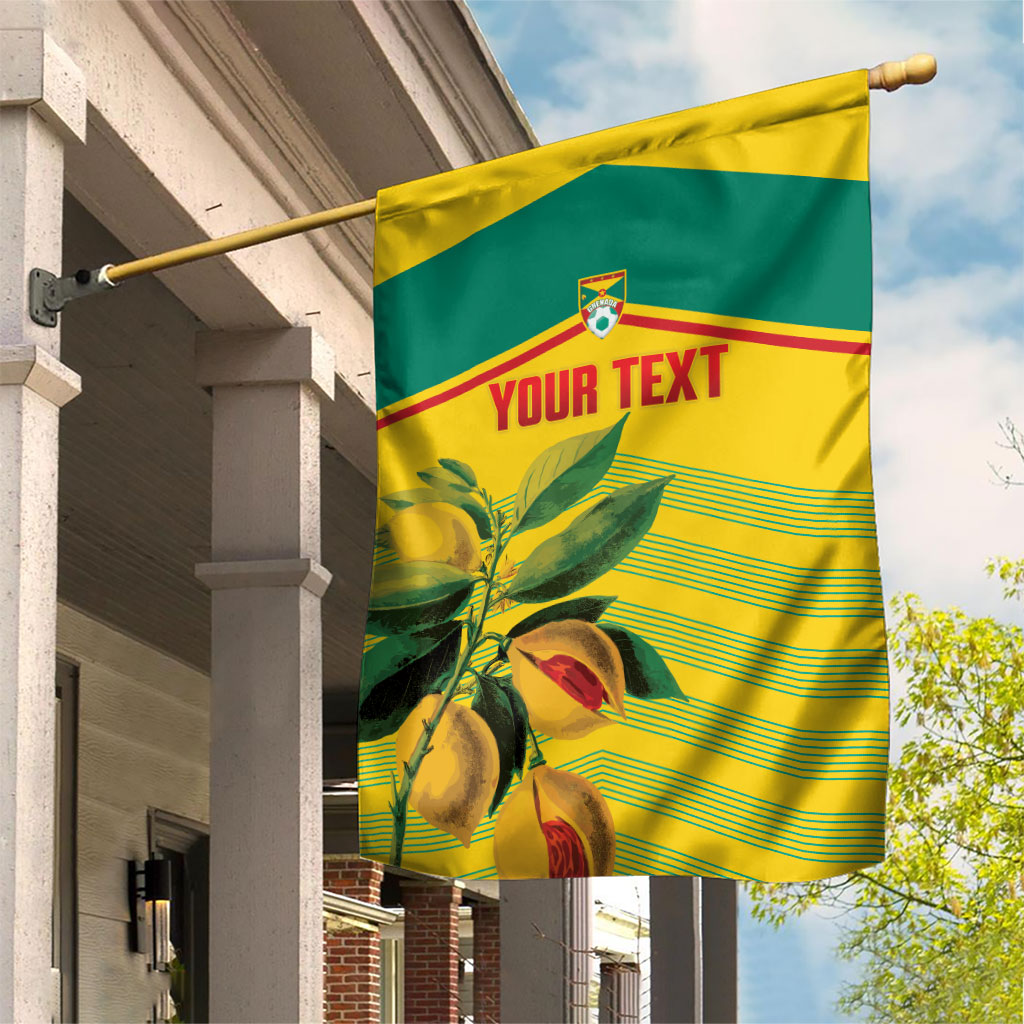 Grenada Football 2026 Custom Garden Flag Go Spice Boys Nutmeg Yellow Version
